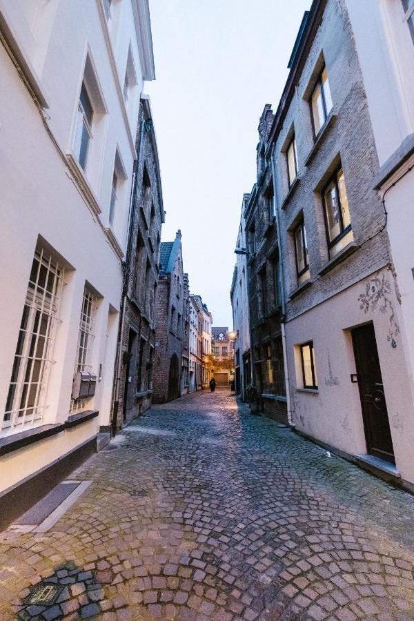Vila Huize 'De Moriaan' In Historic Center Antverpy Exteriér fotografie